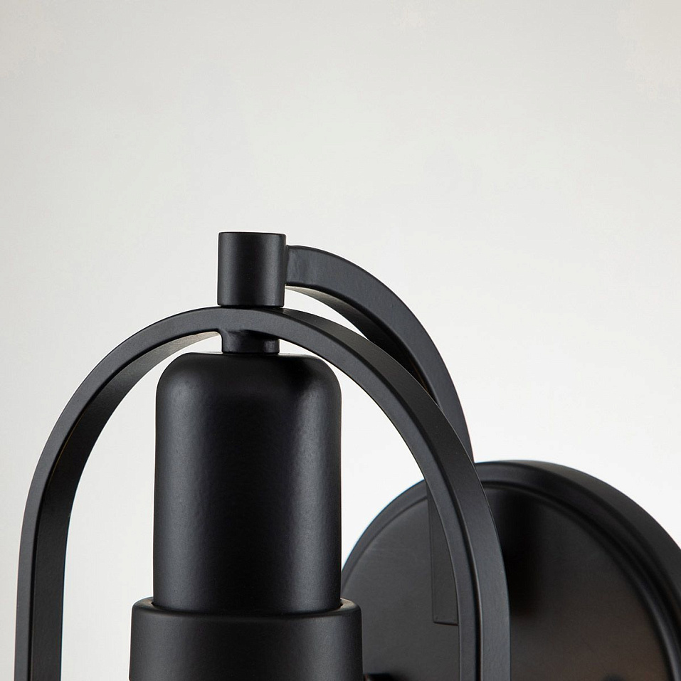 QN-SOMERSET1-BK SOMERSET Black/Opal// настенный E27 1х60  х   