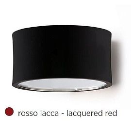 305 61 70 10 BRIGITTE lacquered red///white satin настенный G9 2х33  х  305 61 70 10