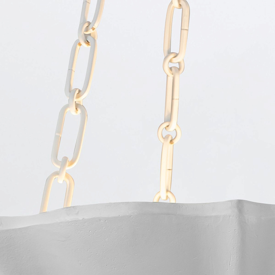 QN-MARTINE-P-WHT  MARTINE Antique White /Antique White // подвесной E27 3х60  х   