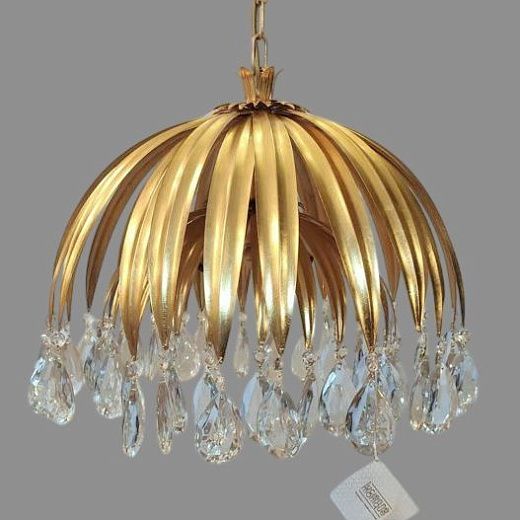 670/3 gold  /transparent// подвесной E14 3х60  х  670/3 gold