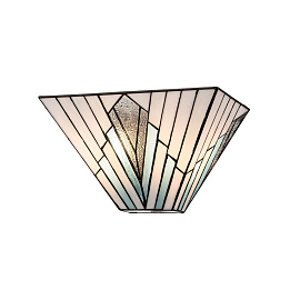 TF-ALDERLEY-WU Alderley Vintage Bronze/Mixed art glass// настенный E14 2х40  х  TF-ALDERLEY-WU