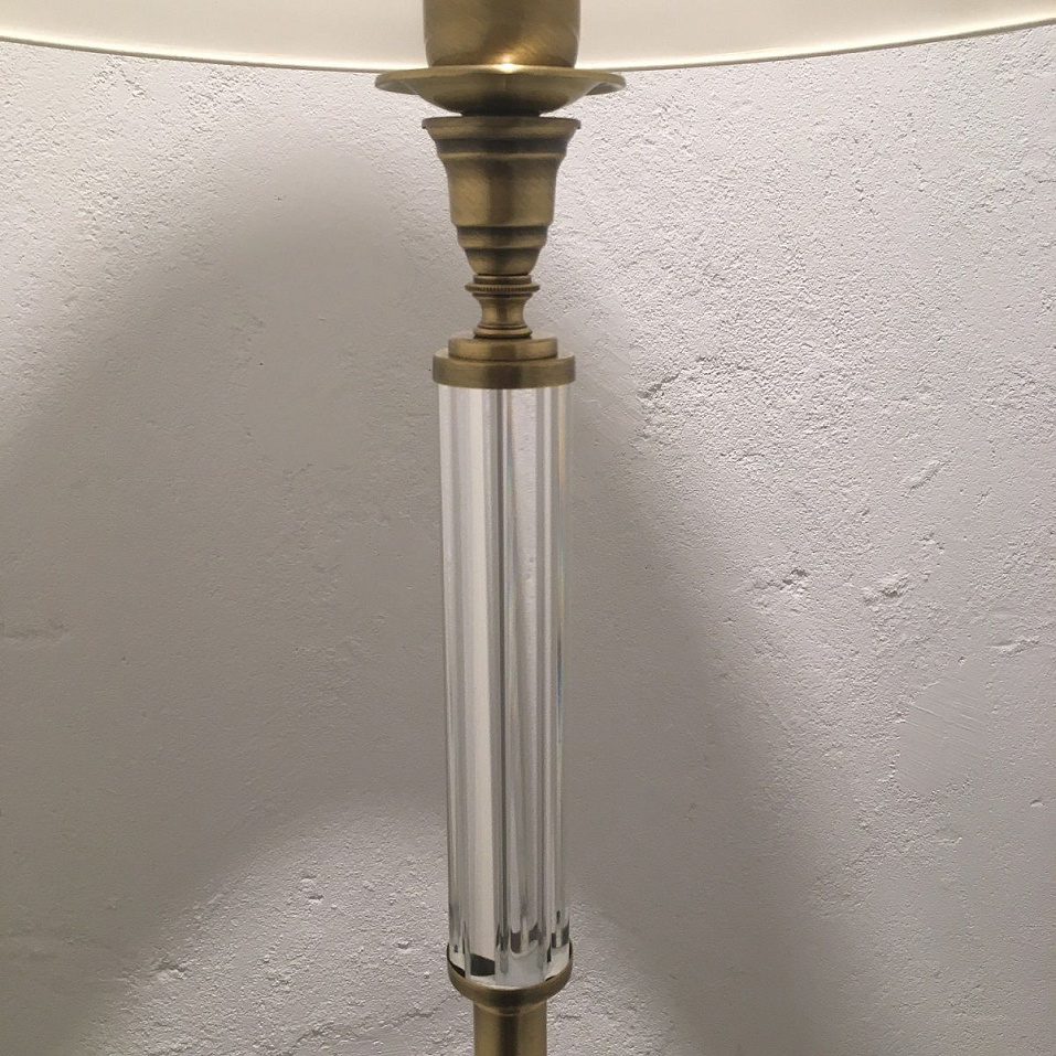 NAP-LS-1(P/A) LS N-03-6  NAPOLI patina brass/beige// напольный E27 1х60  х   