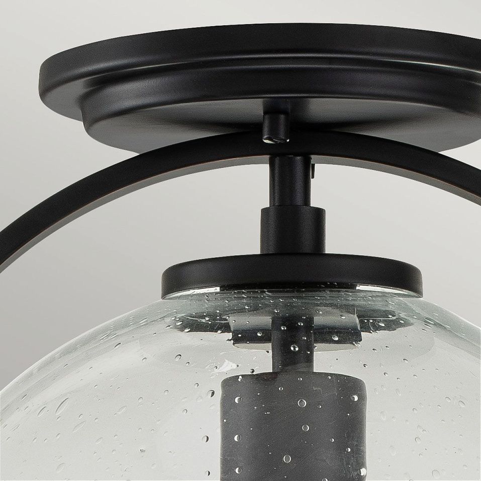 QN-SOMERSET-F-C-BK SOMERSET Black/Clear// потолочный E27 1х60  х   