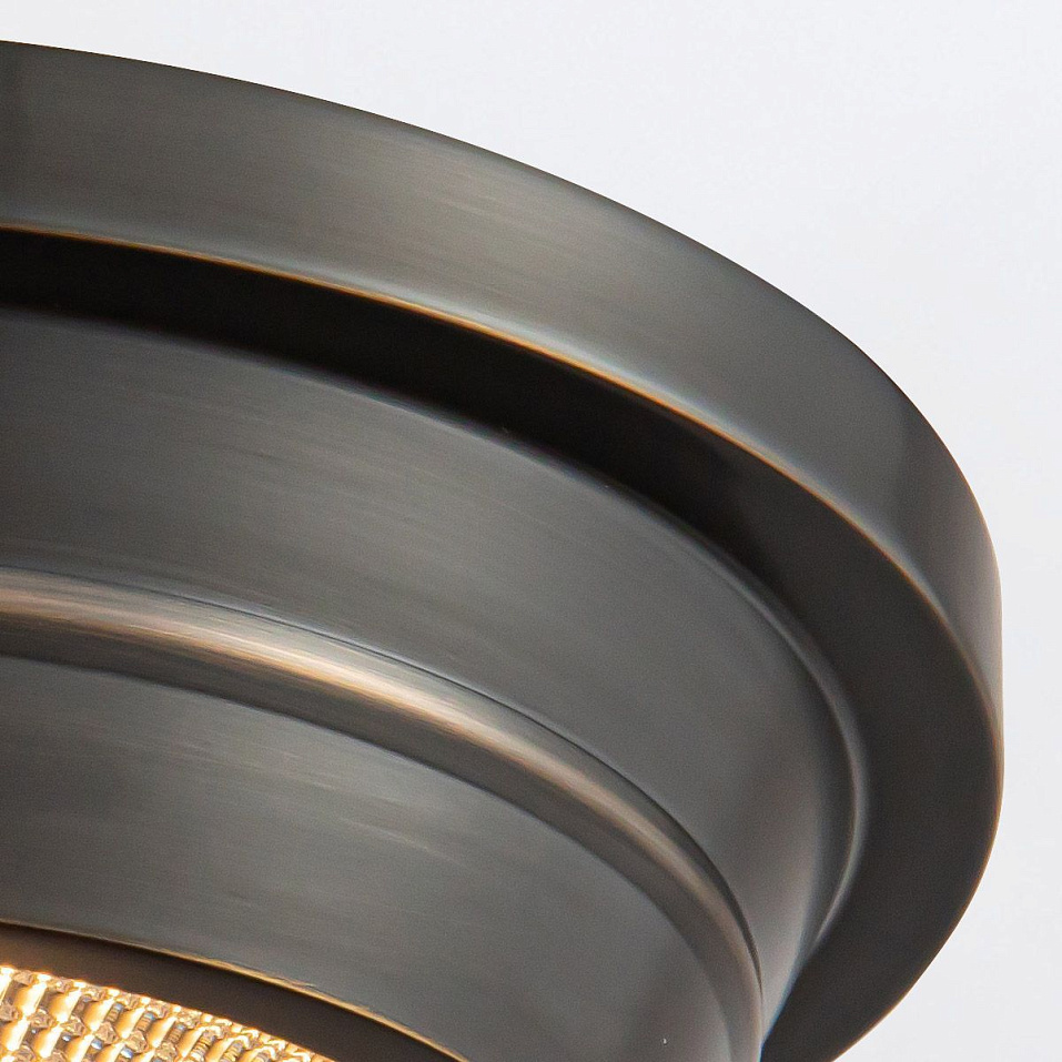 QN-WILLARD-F-S-UBZ-PG WILLARD Urban Bronze /Clear Prismatic// потолочный E14 1х60  х   