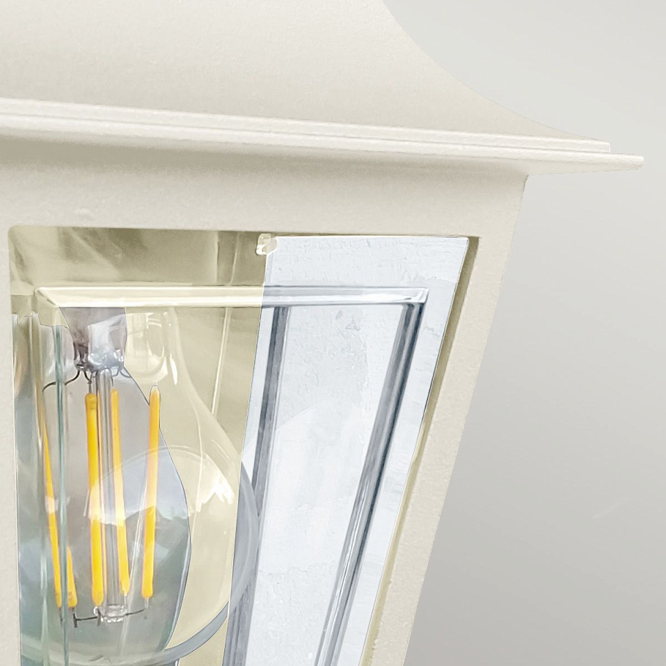 DECO-LANE7-CREAM DECO LANE Cream/Clear// настенный E27 1х60  х   