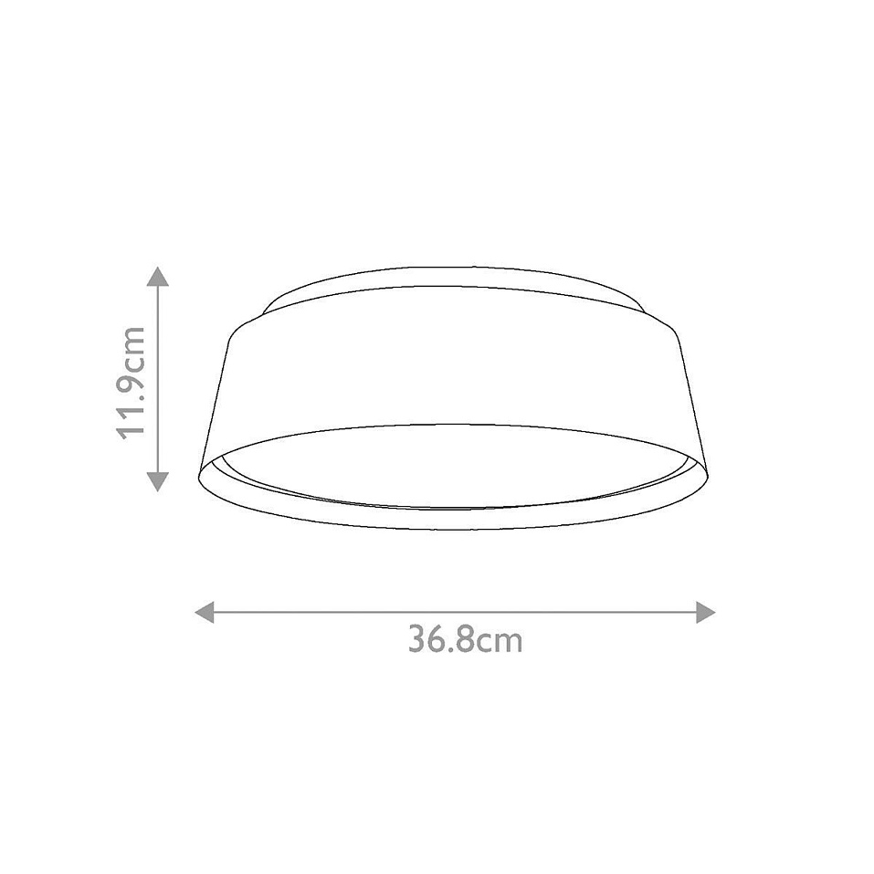FE-ASHER-3F-WHT ASHER matt white/matt white/gold//белый потолочный E14 3х60  х   