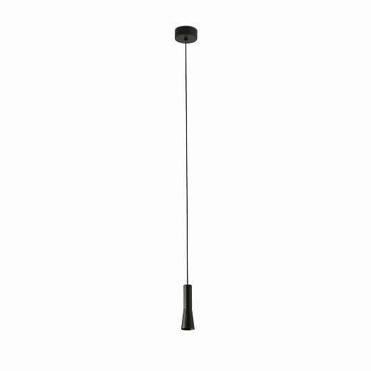 22023 NINA black/black//прозрачный подвесной LED 1х4  х  22023