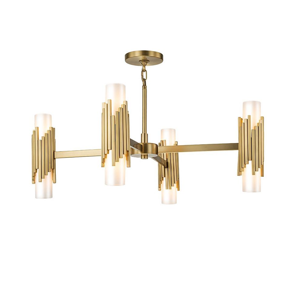 MARVELE8-AB-OPAL MARVELE Aged Brass /Opal// подвесной E14 8х40  х   