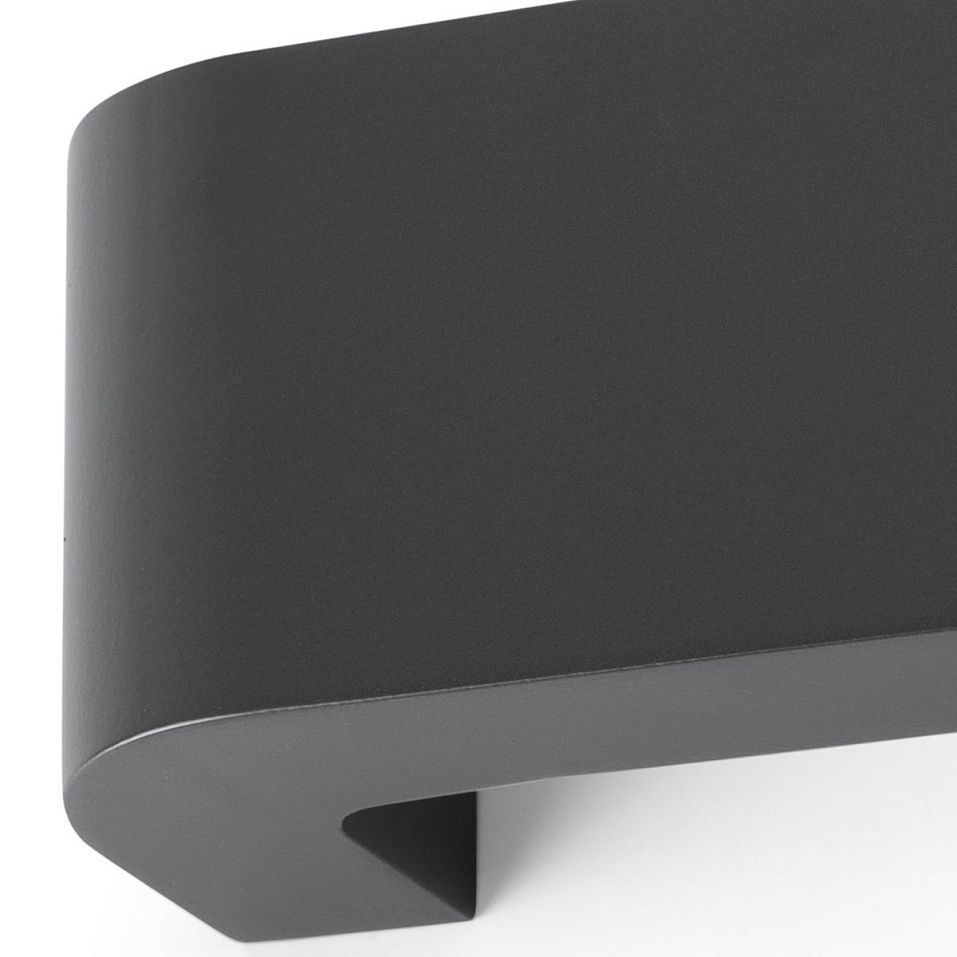 72272  BRACKET DARK GREY///opal настенный LED 1х6  х   
