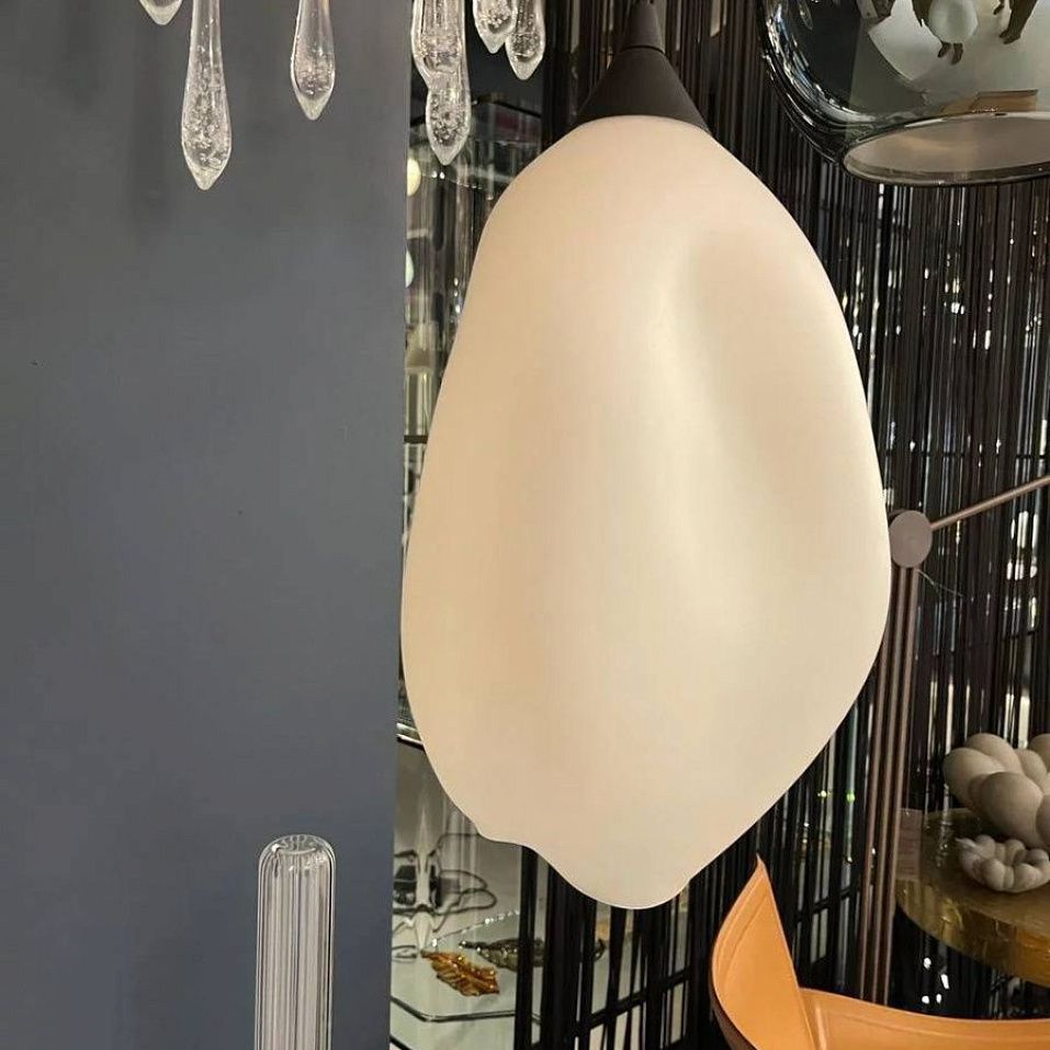 TULIP Moloko Matt TULIP черный матовый/белый// подвесной E27 1х60  х   