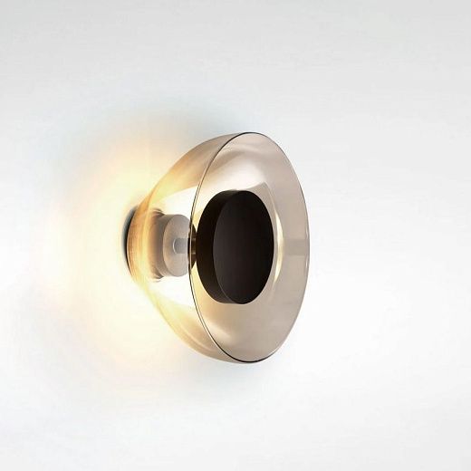 A676-030-53-27K.2 AURA BLACK/SMOKED// настенный LED 1х10  х  A676-030-53-27K.2