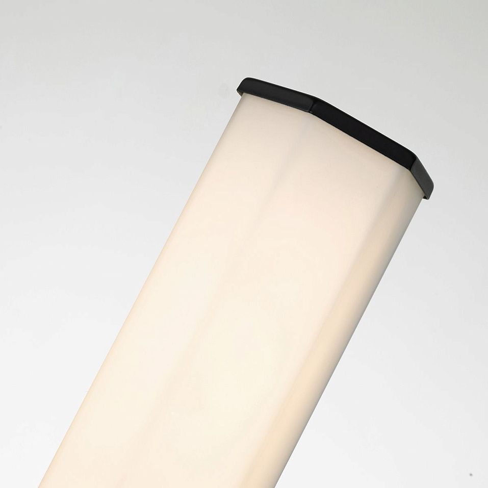 QN-FACET-LED1-BK-BATH FACET черный/белый// настенный LED 1х12  х   