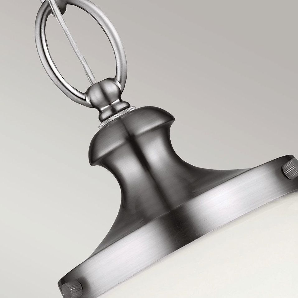FE-PARKMAN-PL-PN PARKMAN Polished Nickel /Opal// подвесной E27 1х60  х   