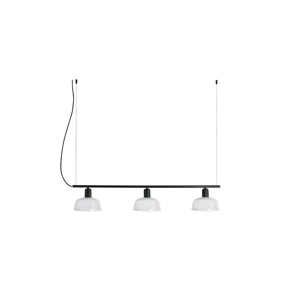 20338-116 TATAWIN matt black/white// подвесной E27 3х15  х   