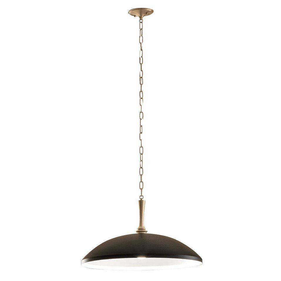 KL-DELAROSA-P-BK DELAROSA  Champagne Bronze /Black // подвесной E27 1х60  х   
