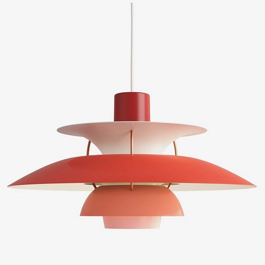 5741099825 PH 5 white/red// подвесной E27 1х75  х  5741099825