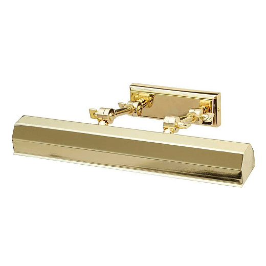 CHAWTON-PLM-PB CHAWTON Polished Brass /Polished Brass // подсветка для картин E14 2х40  х  CHAWTON-PLM-PB
