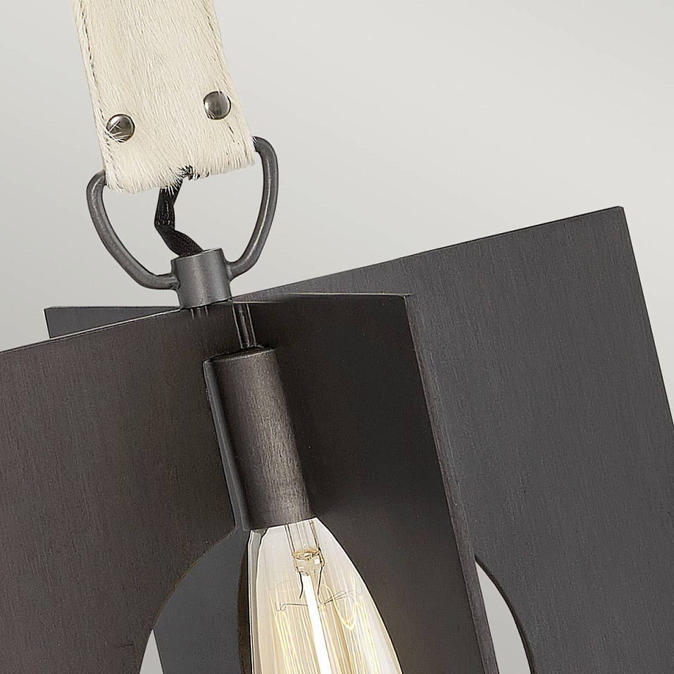QN-LUDLOW-1P-GR LUDLOW Brushed Graphite/Brushed Graphite// подвесной  х  х   