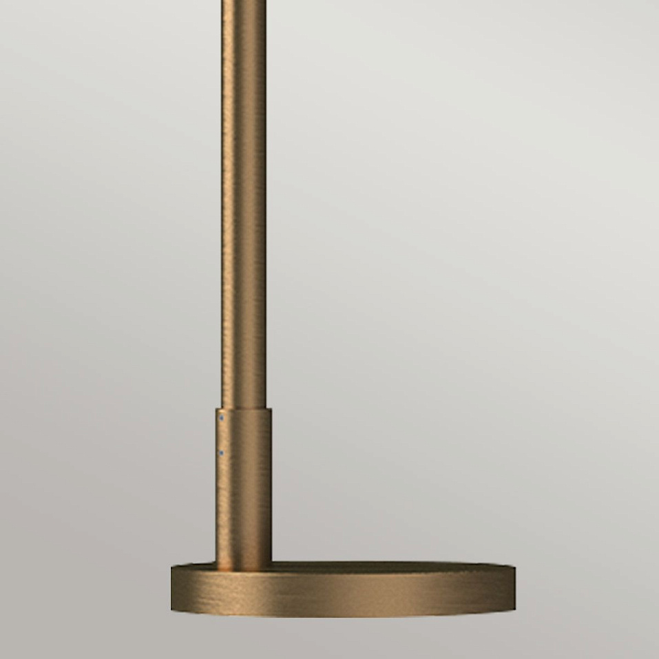 ALM-REMYCK-FL-GD REMYCK Brushed Gold/Brushed Gold// напольный E27 1х60  х   