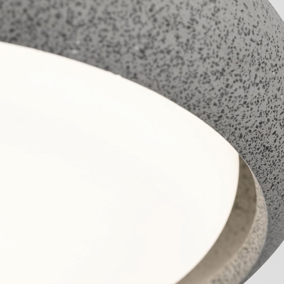 72353 ANGA Dark Grey///Opal White потолочный LED 1х18  х   