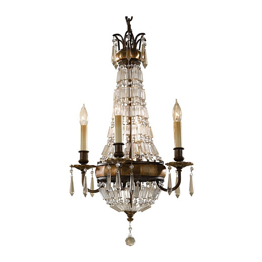 FE-BELLINI4 BELLINI Oxidized Bronze/British Bronze/// подвесной E14 4х60  х  FE-BELLINI4