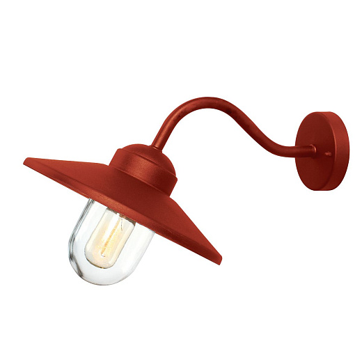 KLAMPENBORG-OXR KLAMPENBORG Oxide Red/Clear// настенный E27 1х40  х  KLAMPENBORG-OXR