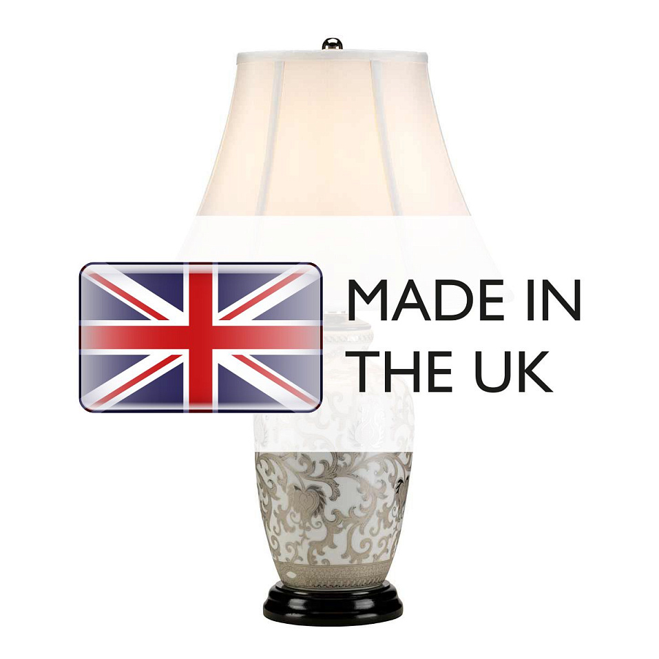 SILVERTHISTLE-TL  White and Silver /White // настольный E27 1х40  х   