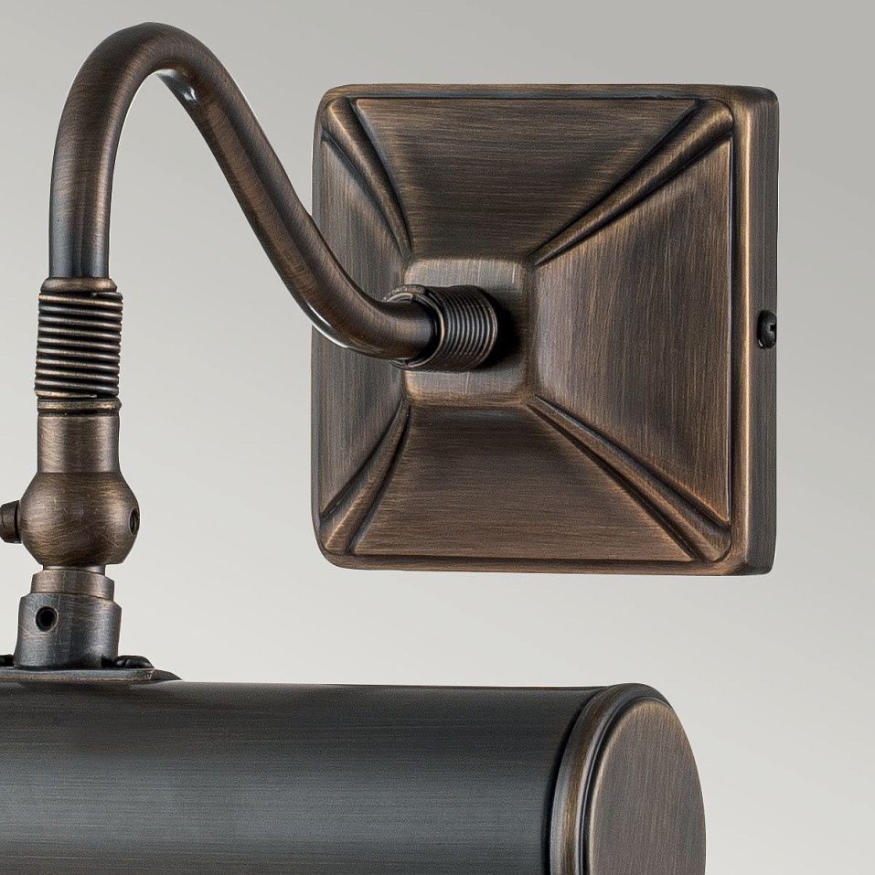 PL1-10-DB Picture Light  Dark Bronze /Dark Bronze // подсветка для картин E14 1х40  х   
