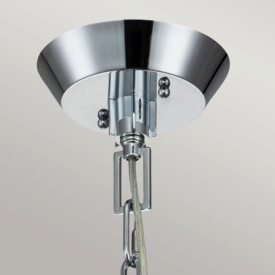 QN-ELMORE-P-PC ELMORE Polished Chrome/Clear// подвесной E27 1х60  х   