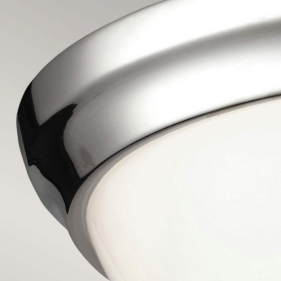 FE-PARKMAN-F-PN PARKMAN Polished Nickel /Opal Glass // потолочный E27 2х60  х   