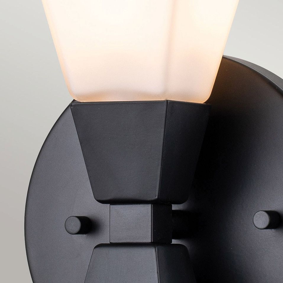 BOWTIE-1-MB BOWTIE Matte Black/Opal// настенный G9 LED 1х3  х   