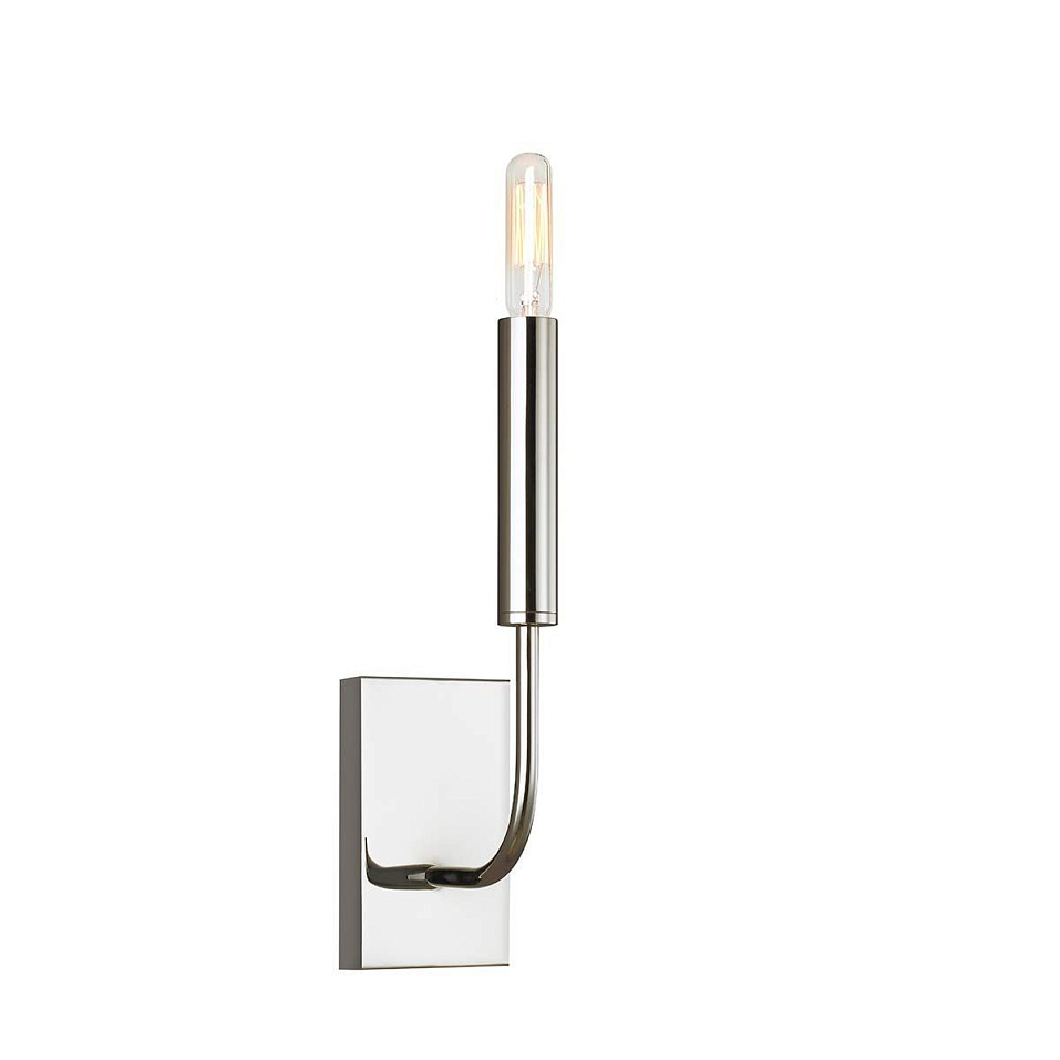 FE-BRIANNA1-PN BRIANNA Polished Nickel /white// настенный E14 1х40  х   