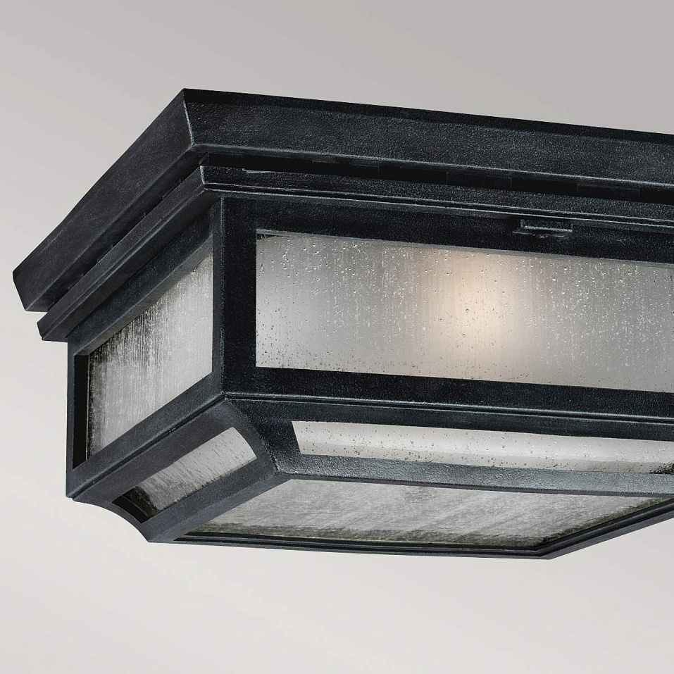 FE-SHEPHERD-F SHEPHERD Grey /Etched & Seeded Glass// потолочный E27 2х75  х   