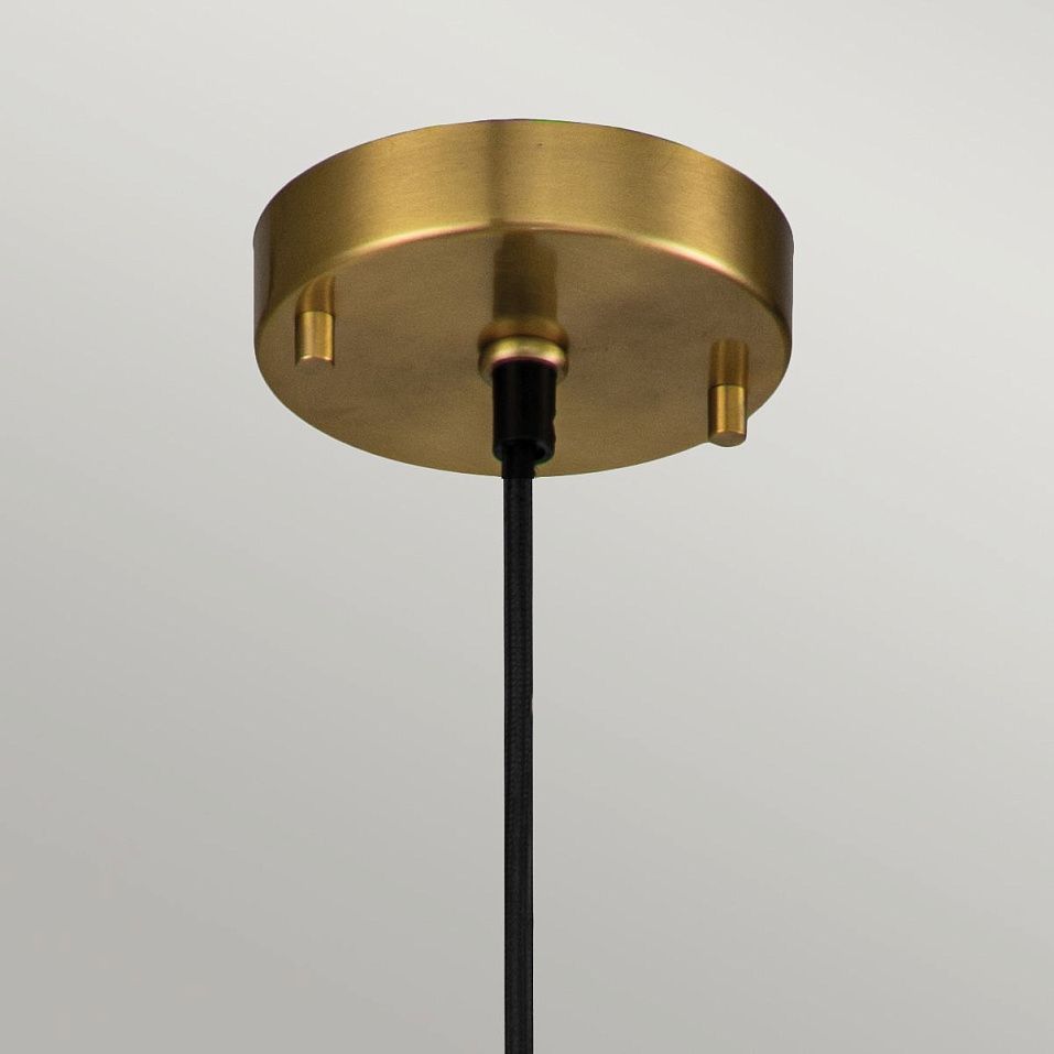 ETOILE-P-S-AB ETOILE Aged Brass and Gold Leaf /Aged Brass// подвесной E27 1х60  х   