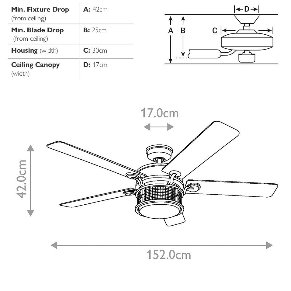 KLF-AHRENDALE-60-AVI AHRENDALE  Anvil Iron /white// потолочный LED 1х10  х   
