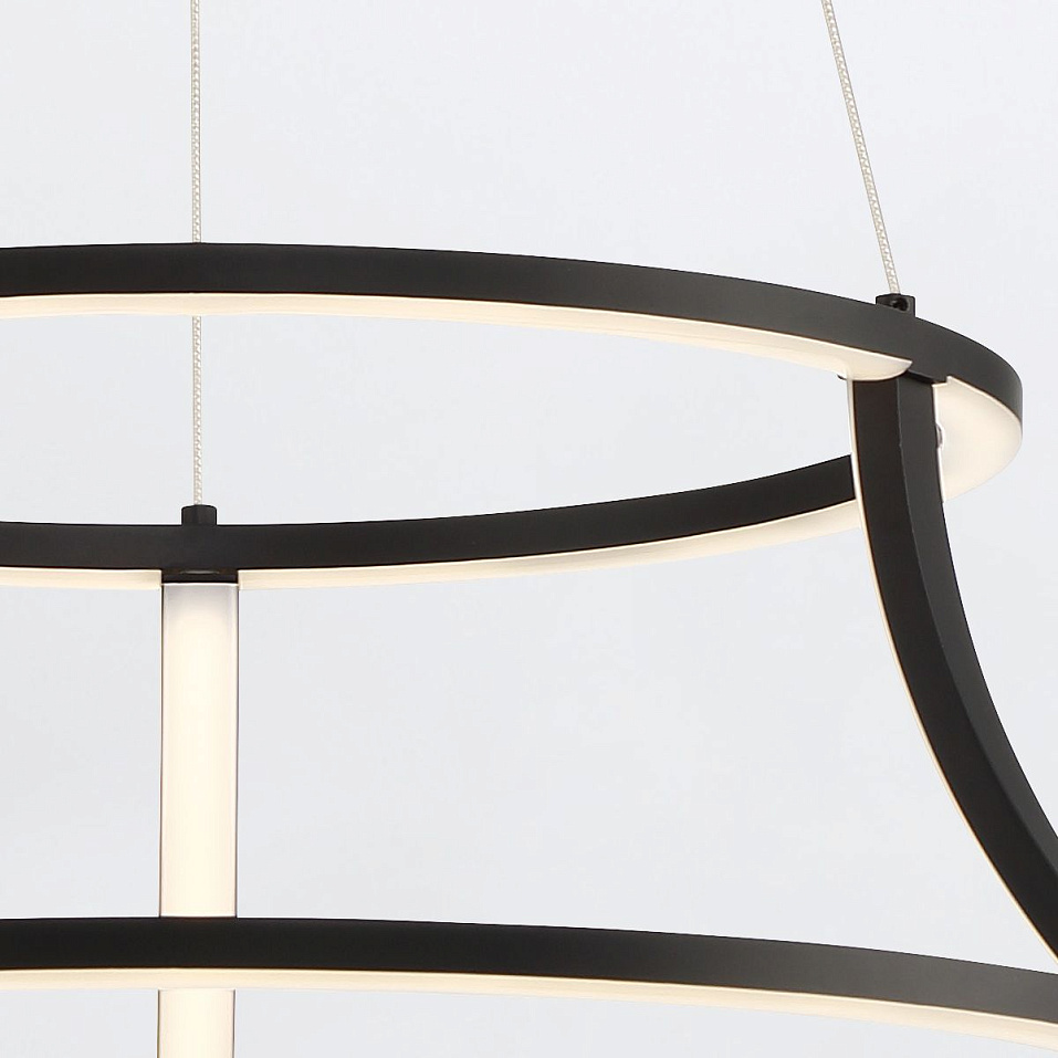 QN-CADOUX-P-BK CADOUX Matte Black///белый подвесной LED 1х54  х   