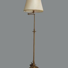 L 184   состаренное золото/слоновая кость// напольный E27 1х60  х  L 184 