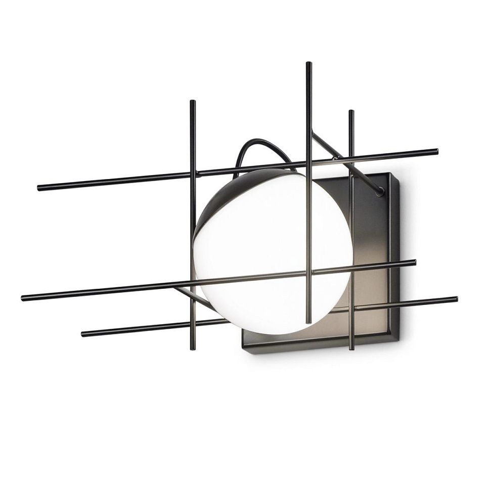 PLOT FRAME AP1  black matt/white// настенный LED 2700K 1х12,5  х   