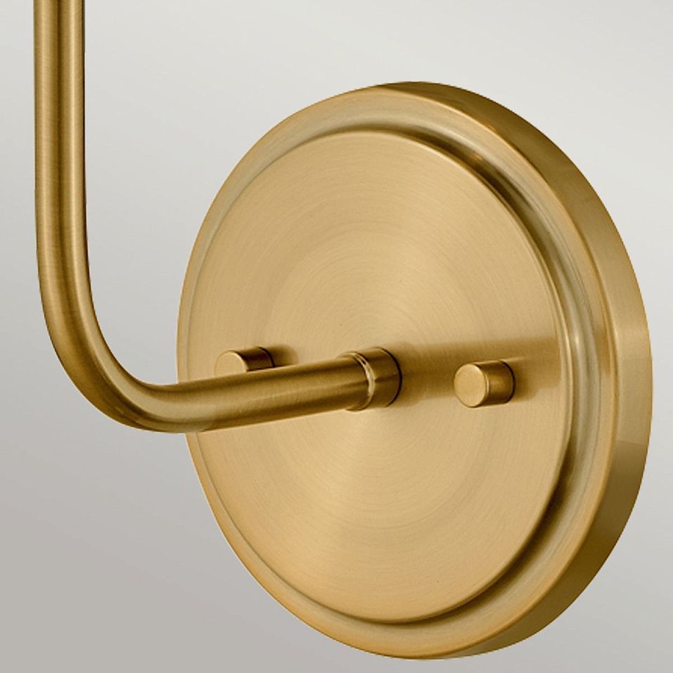 HK-CLARKE1-BR-BK CLARKE Warm Brass/Black // настенный E27 1х40  х   