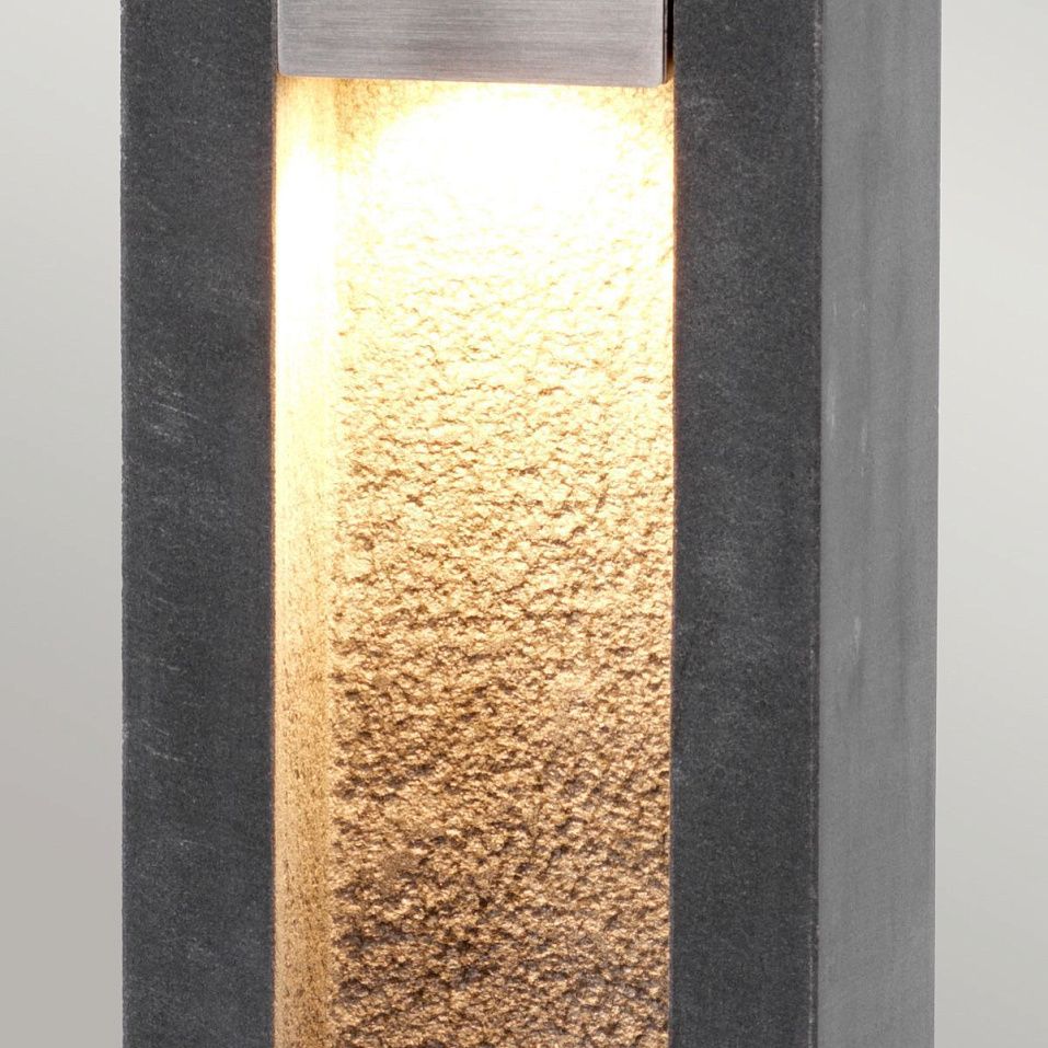 PARKSTONE-BOL-A PARKSTONE Basalt Stone with Stainless Steel/// напольный LED 2700K 1х6  х   