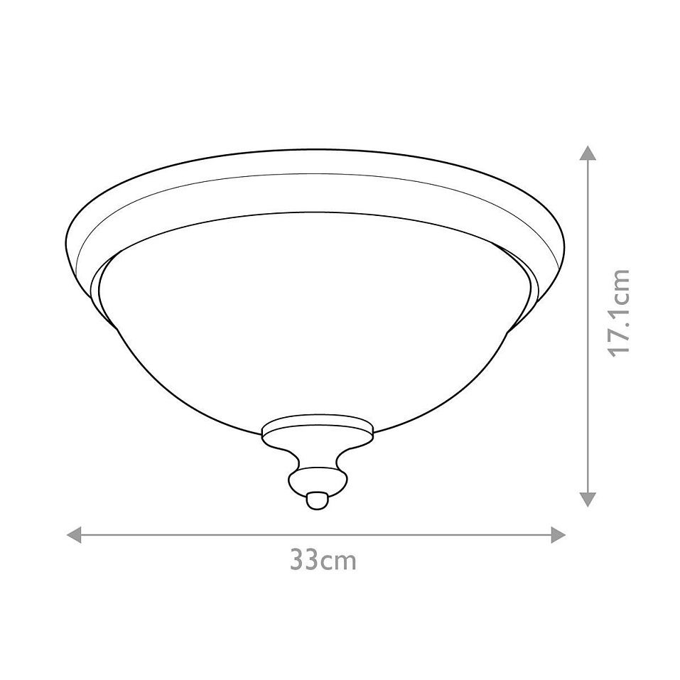 FE-PARKMAN-F-PN PARKMAN Polished Nickel /Opal Glass // потолочный E27 2х60  х   