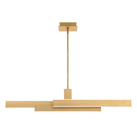 QN-CAMENO-LP-BG CAMENO Brushed Gold///белый подвесной LED 1х74  х  QN-CAMENO-LP-BG