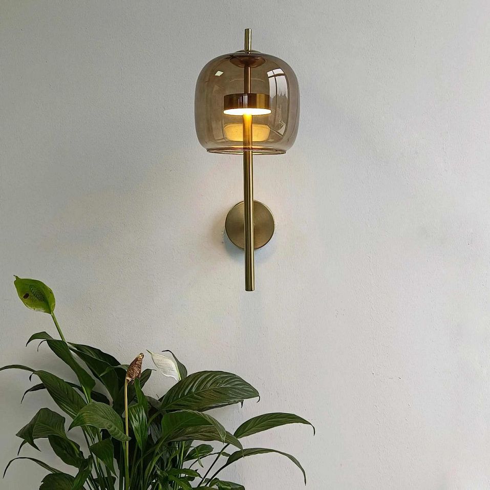 JUBE AP S FU/TR OS JUBE matt gold/smoky transparent// настенный LED 3000K 1х8.5  х   