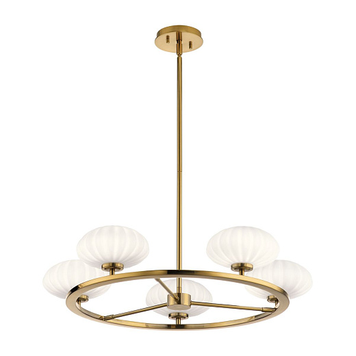 QN-PIM5-FXG PIM Fox Gold /Opal white// подвесной G9 LED 5х3  х  QN-PIM5-FXG