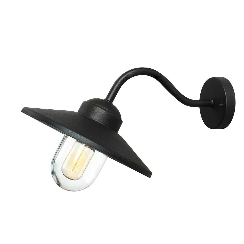 KLAMPENBORG-BK KLAMPENBORG Black /Clear// настенный E27 1х60  х   