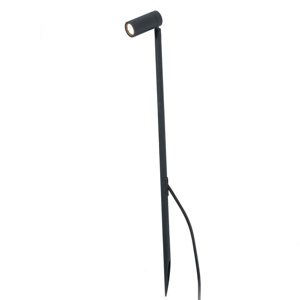 70226 SETH 600 BLACK///прозрачный напольный LED 1х6  х   