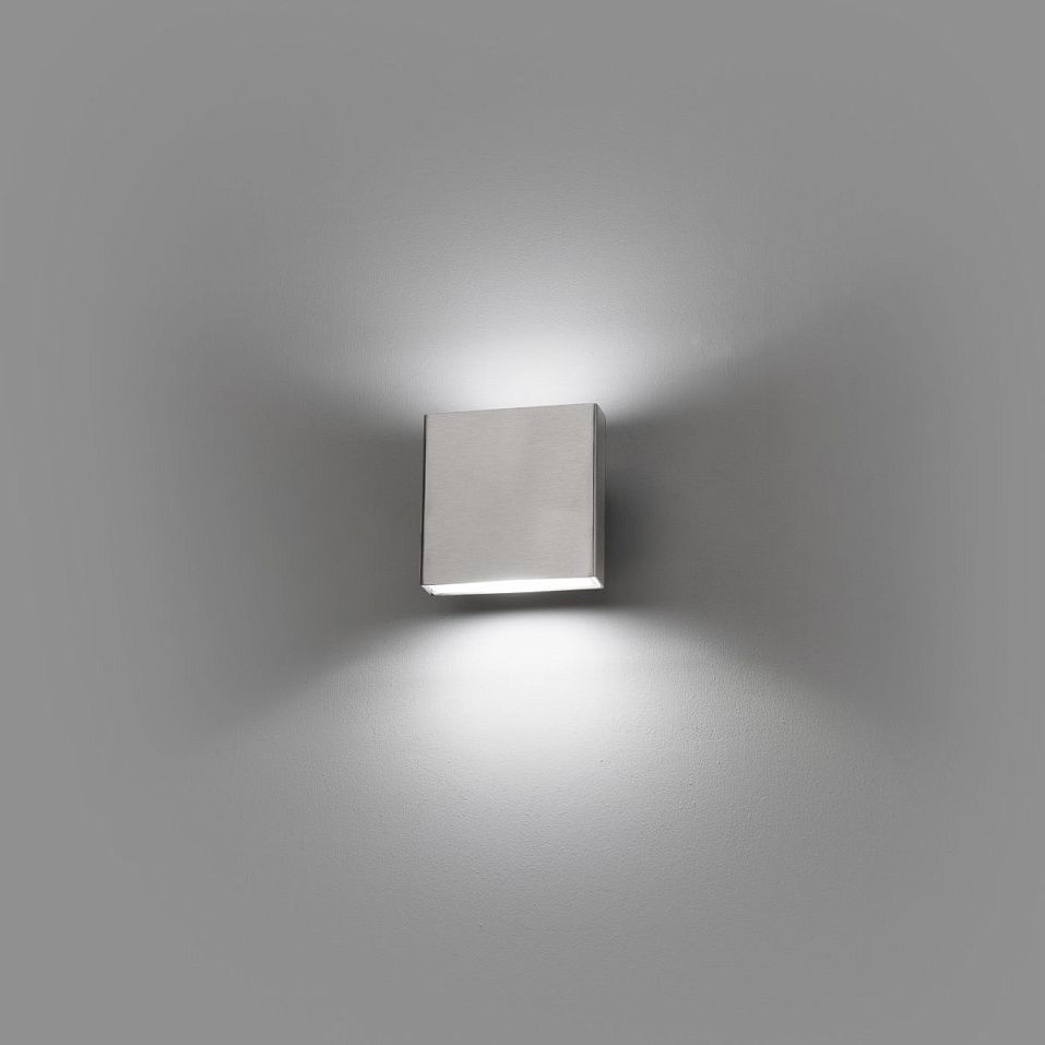 70405 KAULA 100 Inox///Opal настенный LED 2х4.5  х   