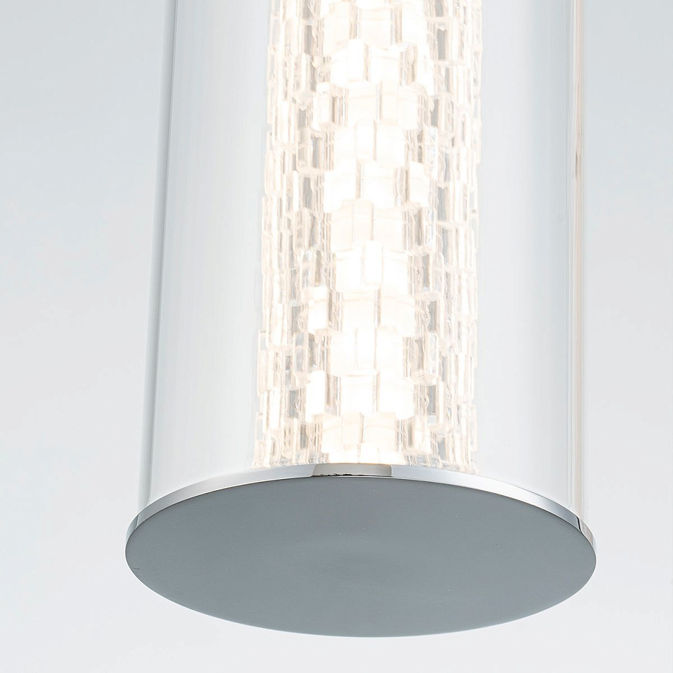 QN-ESPADA-1W-PC ESTRADA Polished Chrome/Clear//прозрачный настенный LED 1х18  х   