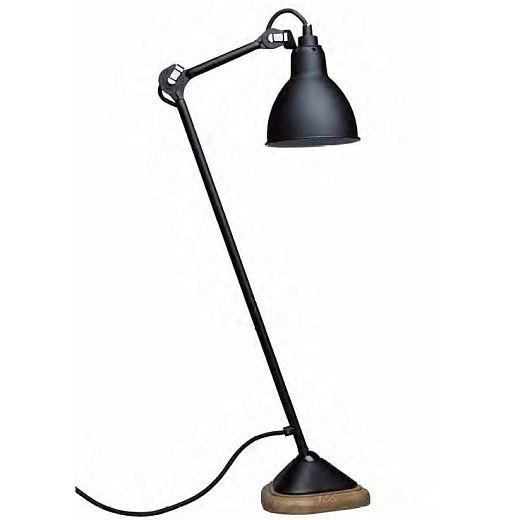 206 BL-BL LA LAMPE GRAS black/black настольный E14 1х11  х  206 BL-BL