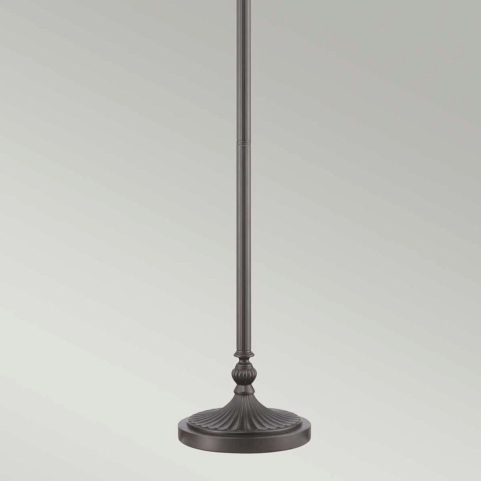 QZ-KAMI-UL  Vintage Bronze /Amber, Caramel, Ginger & Emerald// напольный E27 1х60  х   